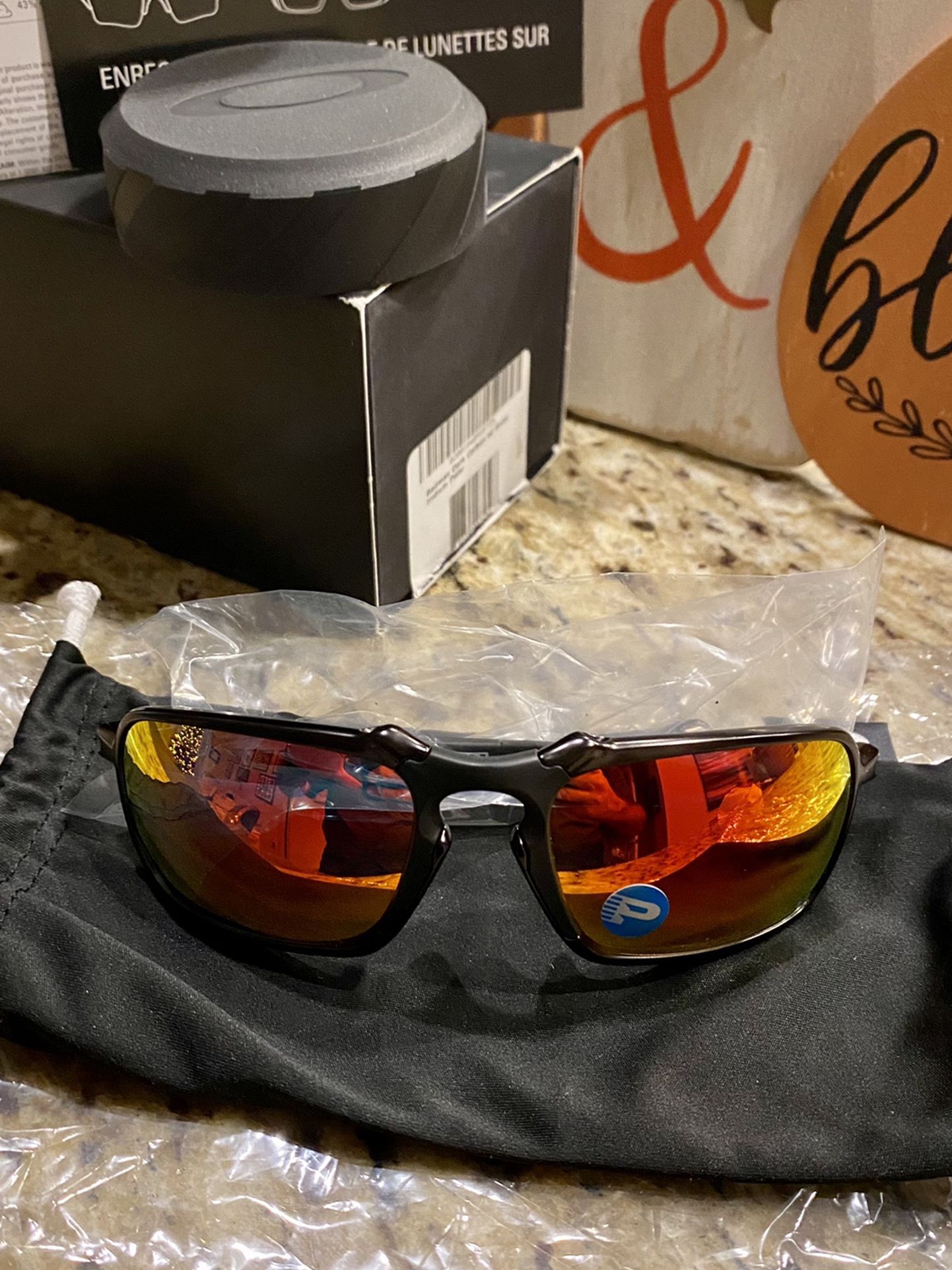 Oakley Badman Sunglasses - New In box