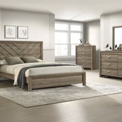 Valor Queen Bedroom Set With Free Chest