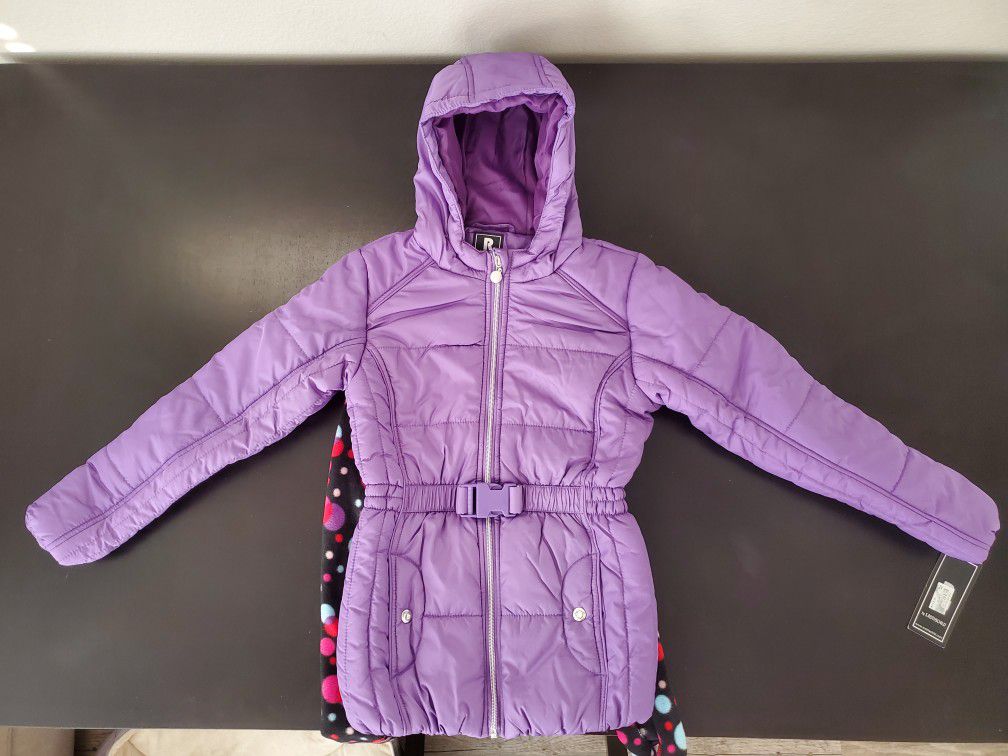 Girls Jacket (Brand New - Size 10-12) - Comes with Scarf