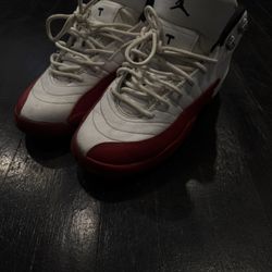 Jordan 12 Red N White🔴⚪️