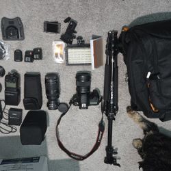 Canon 60d Camera & Kit