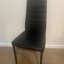 Modern Black Dining Table Chairs