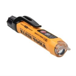 KLEIN TOOLS 12-1000V AC Dual Range Non-Contact Voltage Tester with Flashlight (Model: NCVT3P)