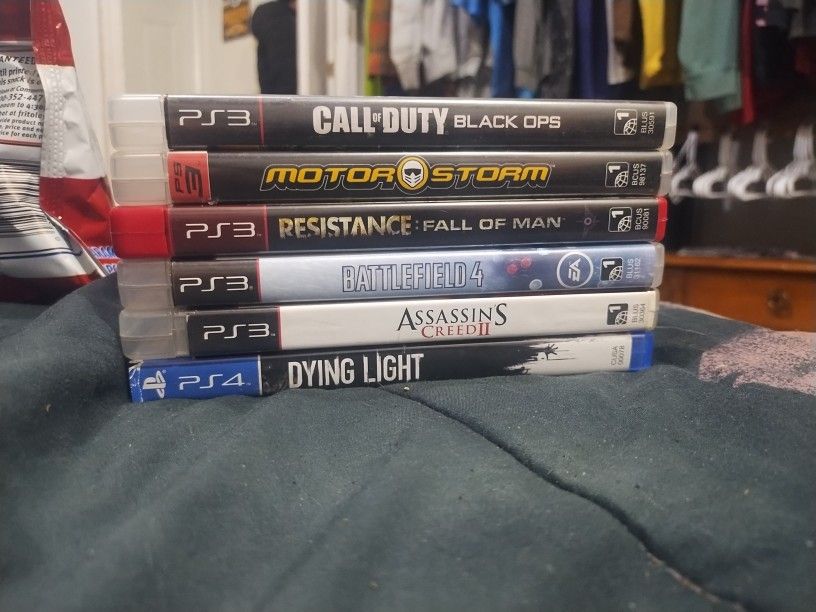 PlayStation 3 & 4 Games