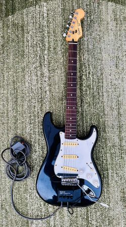 Stratocaster w/ Roland MIDI controller