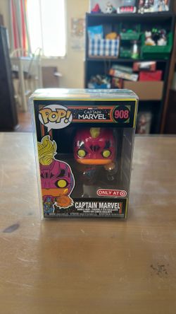Captain Marvel Blacklight Funko Pop