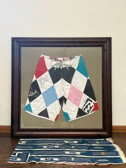 Vintage Signed Andy Irons Boardshorts