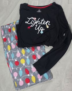 Medium Lighten Up Christmas Pajama Set