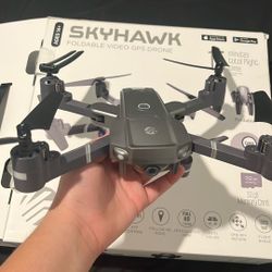 SkyHawk Foldable, Videos, GPS Drone