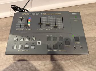 SIMA FX VIDEO ED/IT 4 Digital Special Effects Editor & Audio Mixer W/ 12V
