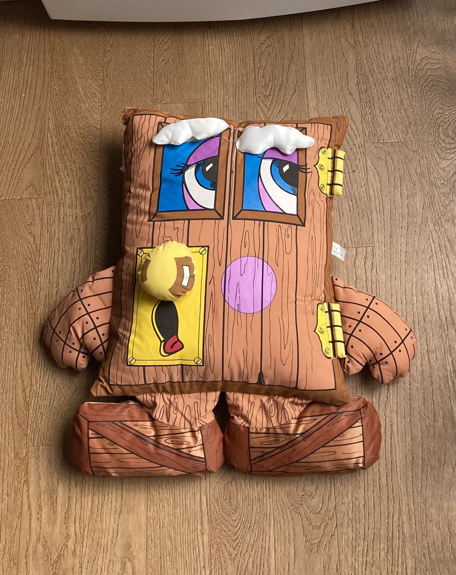 Vintage Pillow People Squeaky Door Plush Toy - 1980s Rare Full House