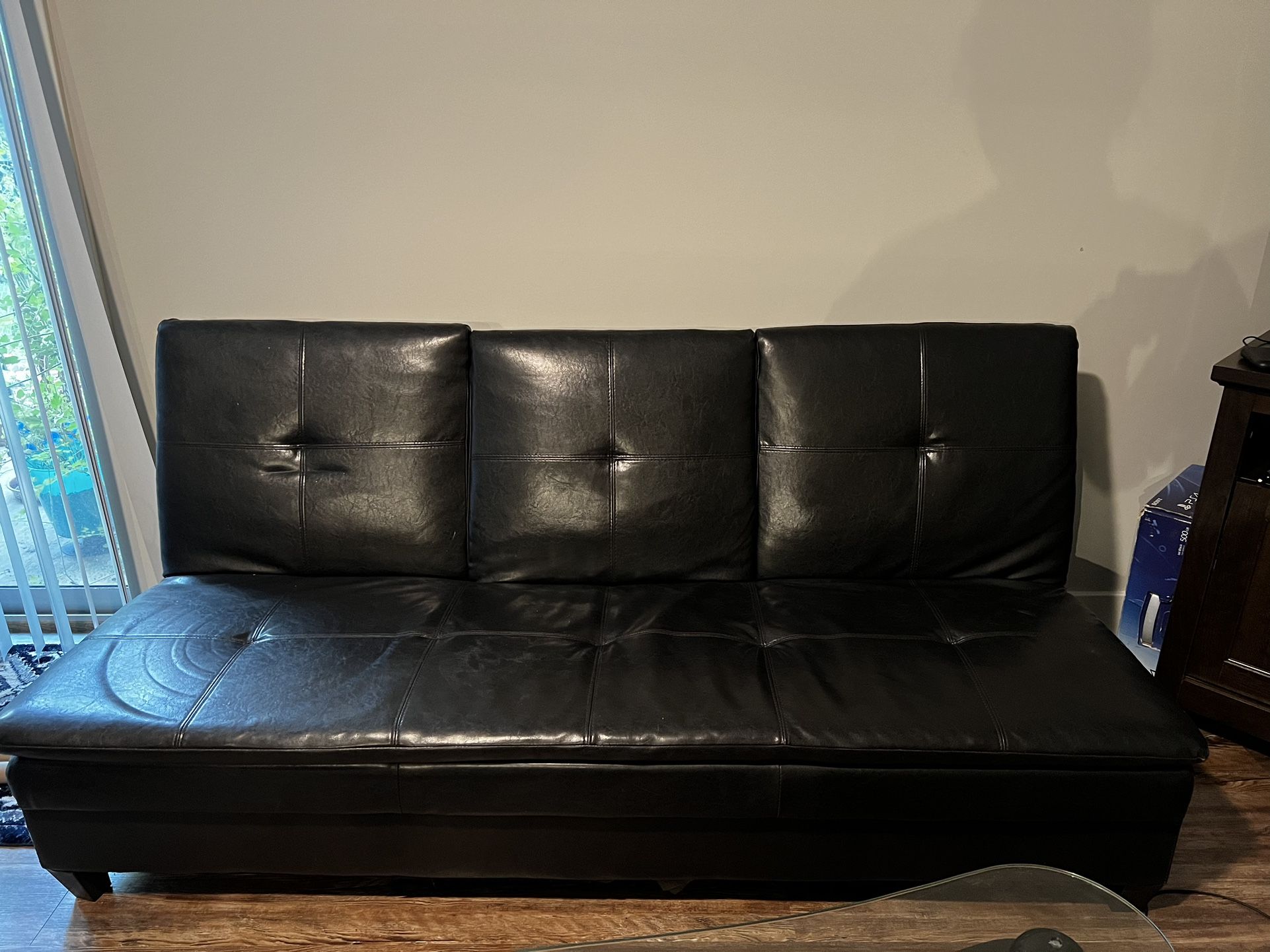Leather Futon