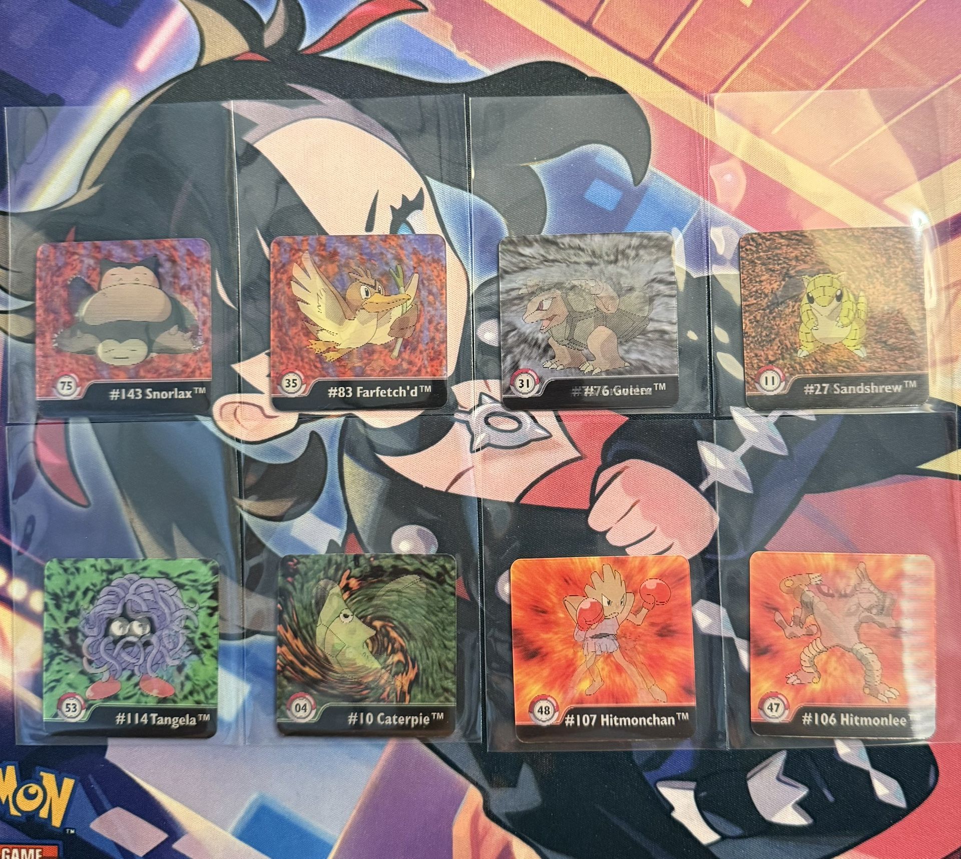 Pokemon Artbox Action Flipz Series 1 Lenticular Cards (8pcs)