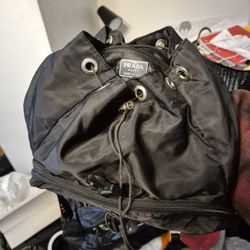 Luxury Black Backpack