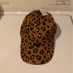 Womens Leopard Hat, New