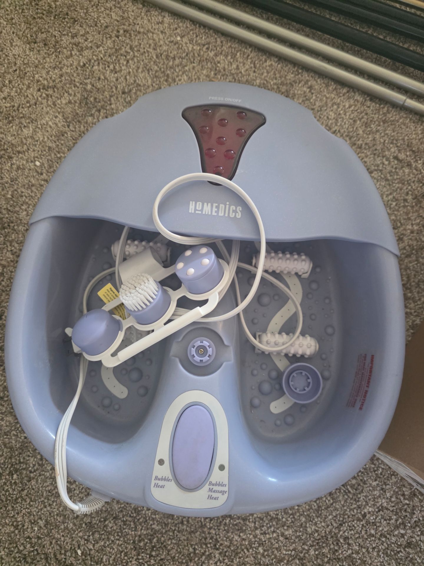Electric pedicure spa bath