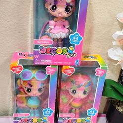 Decora Dolls New In Box Harajuku Style Japanese Dolls $20 Takes All Three Dolls As A Set  