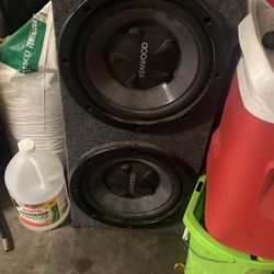 Two 12 Kenwood Subs