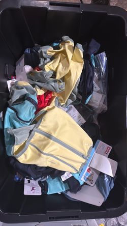 New Dog Outfits Bin sized filled