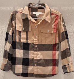 Burberry Check Shirt 4Y