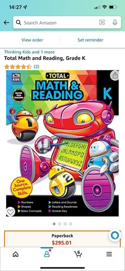 Math And Reading K 