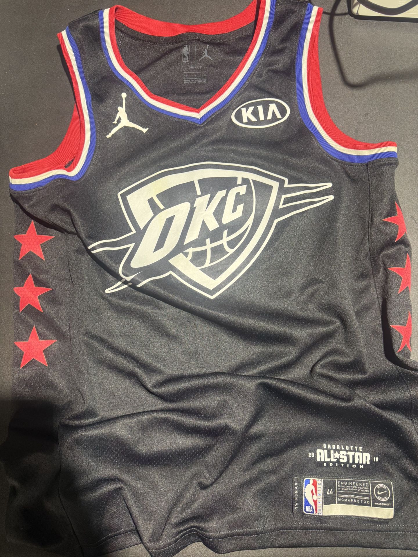 PRE OWNED AIR JORDAN 2019 ALL STAR WESTBROOK JERSEY