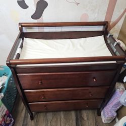 Crib And Changing Table