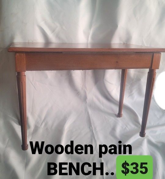 Wooden Paino Bench