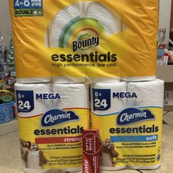 $20 Toilet Paper And Paper Towels 