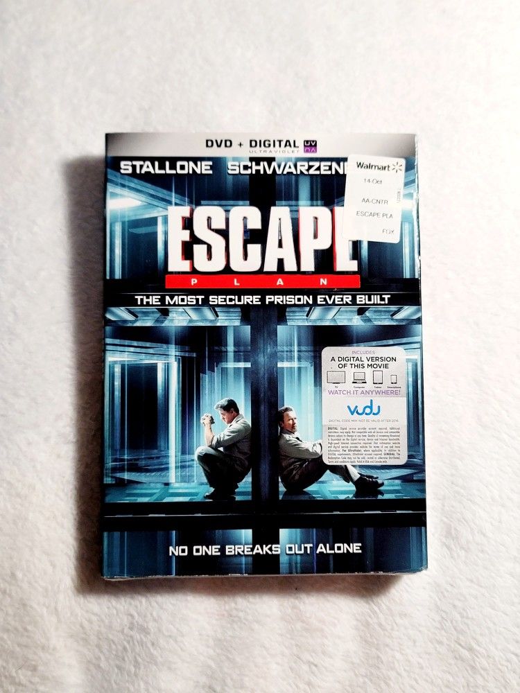 Escape Plan DVD (2014) NEW