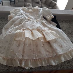 Vestido De Bautizo 3t