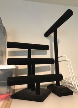 Black velvet Jewelry stands/Organizer