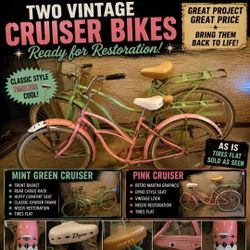 Vintage Beach Cruiser Bikes 