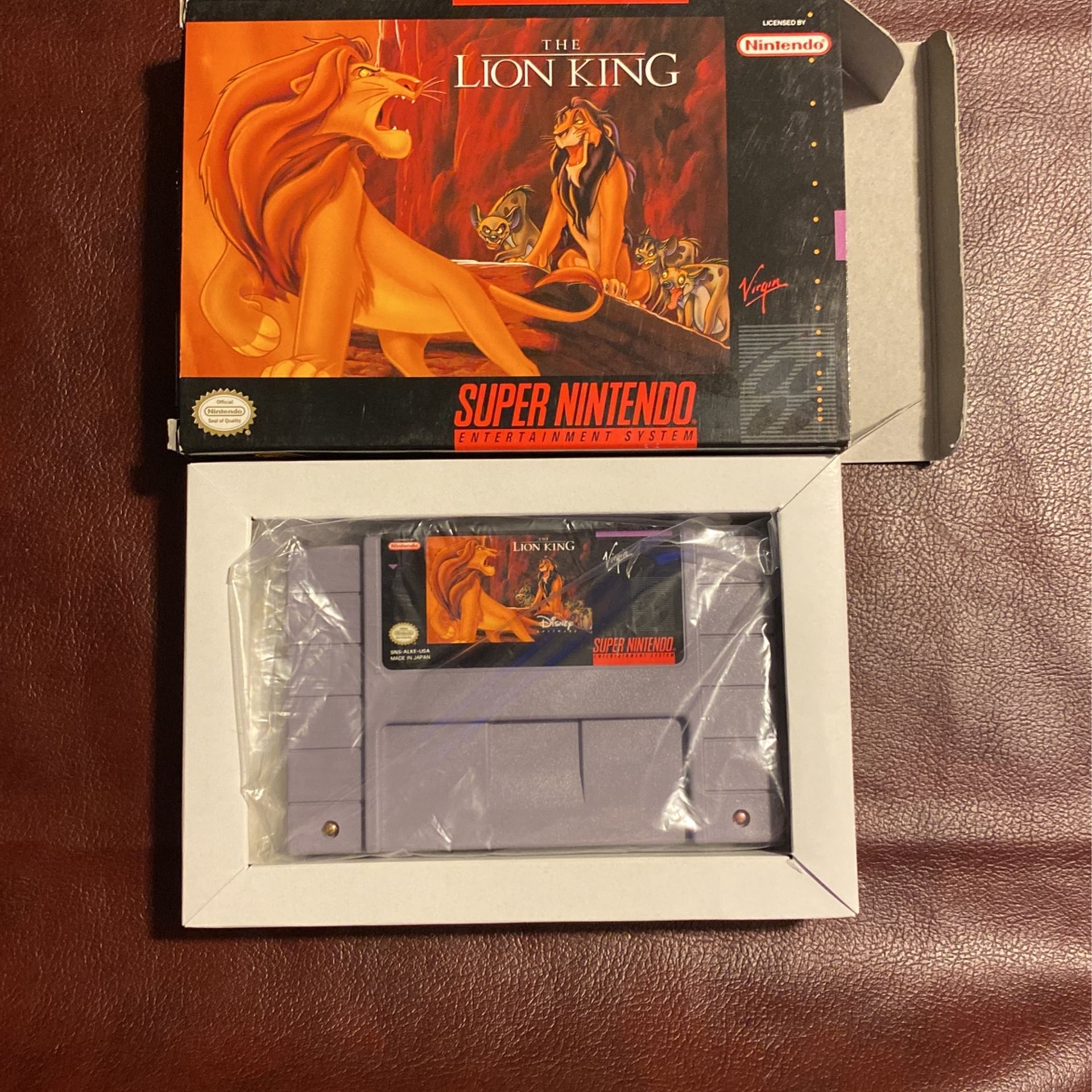 The lion king super Nintendo