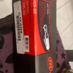 New. I R Ratchet Wrench  1/4 Drive