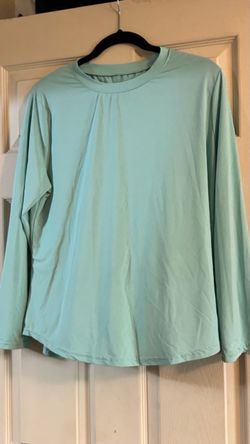 Mint Green Long Sleeve Top
