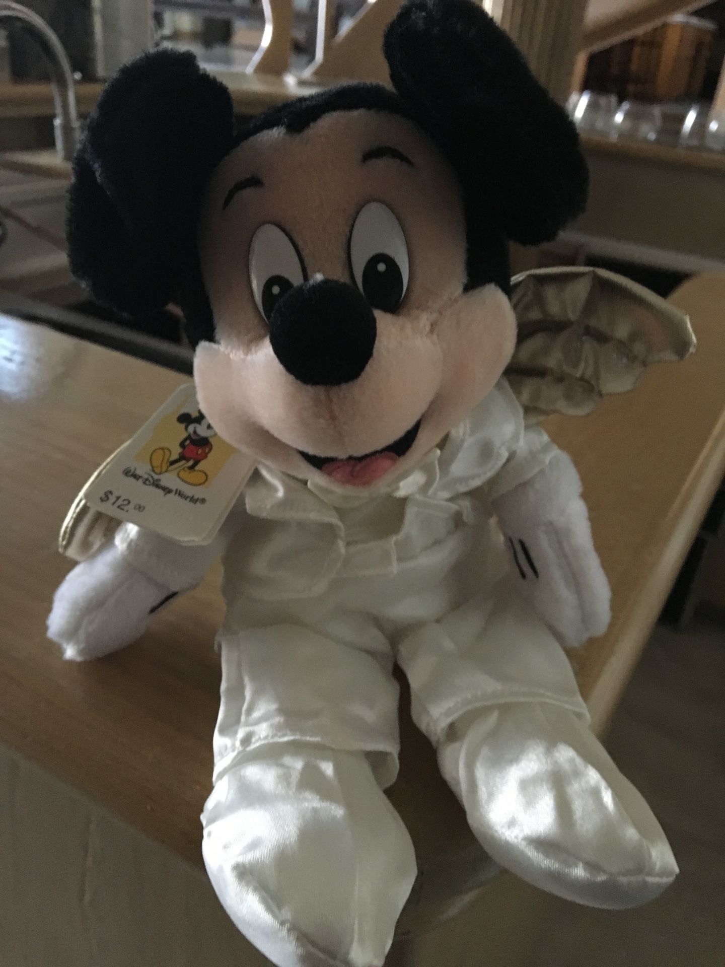 Brand new w/tags Angel Mickey Bean bag