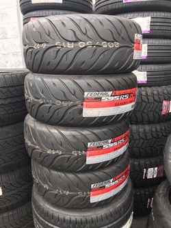 205/50R15 FEDERAL RS-RR AVAILABLE $399 ALL 4 INSTALLED BALANCED + FREE ALIGNMENT