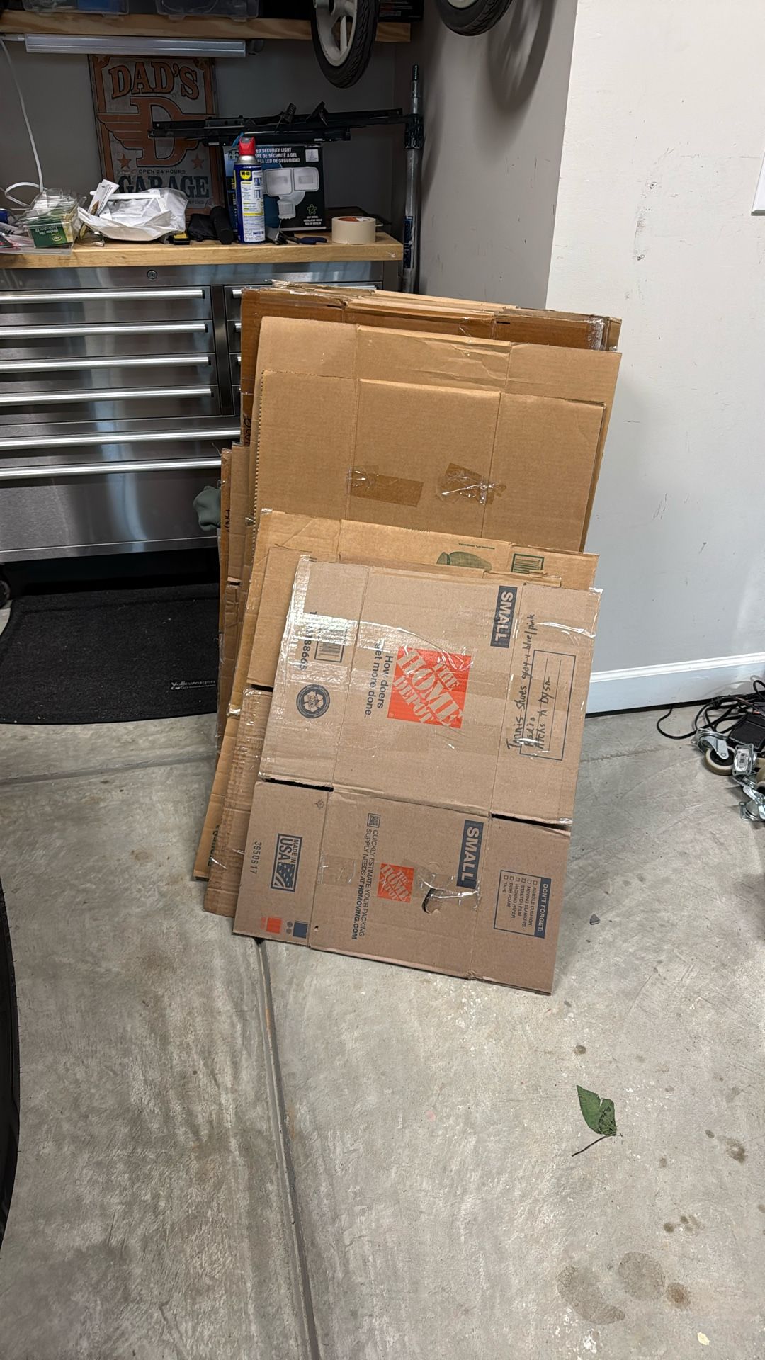 Free moving Boxes