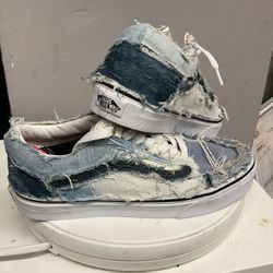 Custom Denim Vans