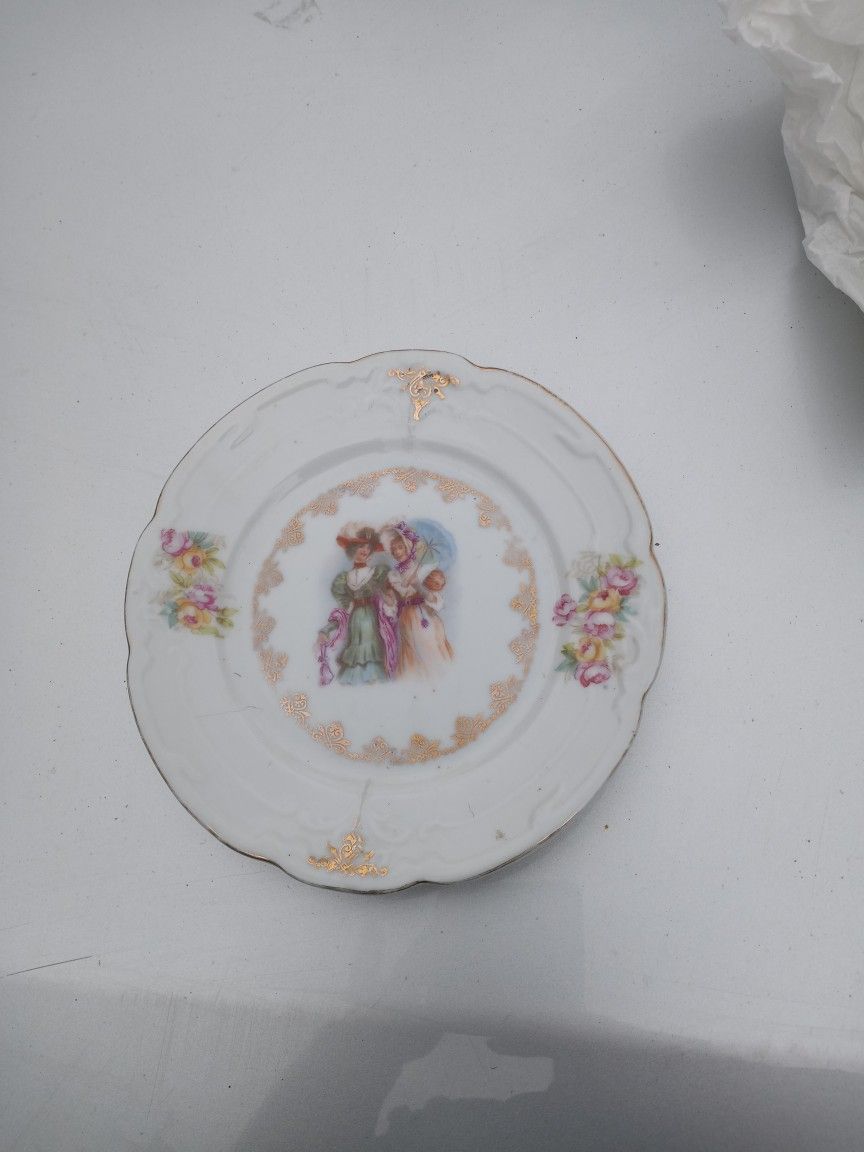 Vintage Porcelain Plate
