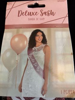 “Bride to Be “Deluxe Sash