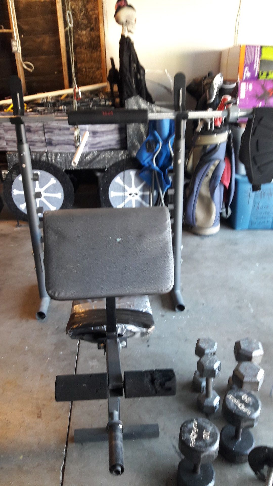 210 lb. Olympic Weight Set for Sale