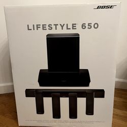 Bose Lifestyle 650 Home Theater System With Omnijewel Speakers NEW in sealed box