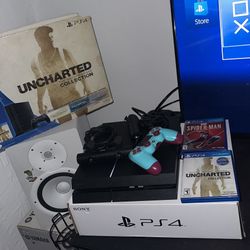 PS4 Console - Uncharted Collection + Spider-Man