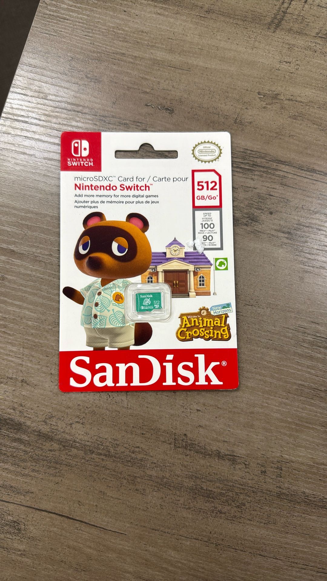 MicRo SDCC Card For Nintendo Switch 512GB