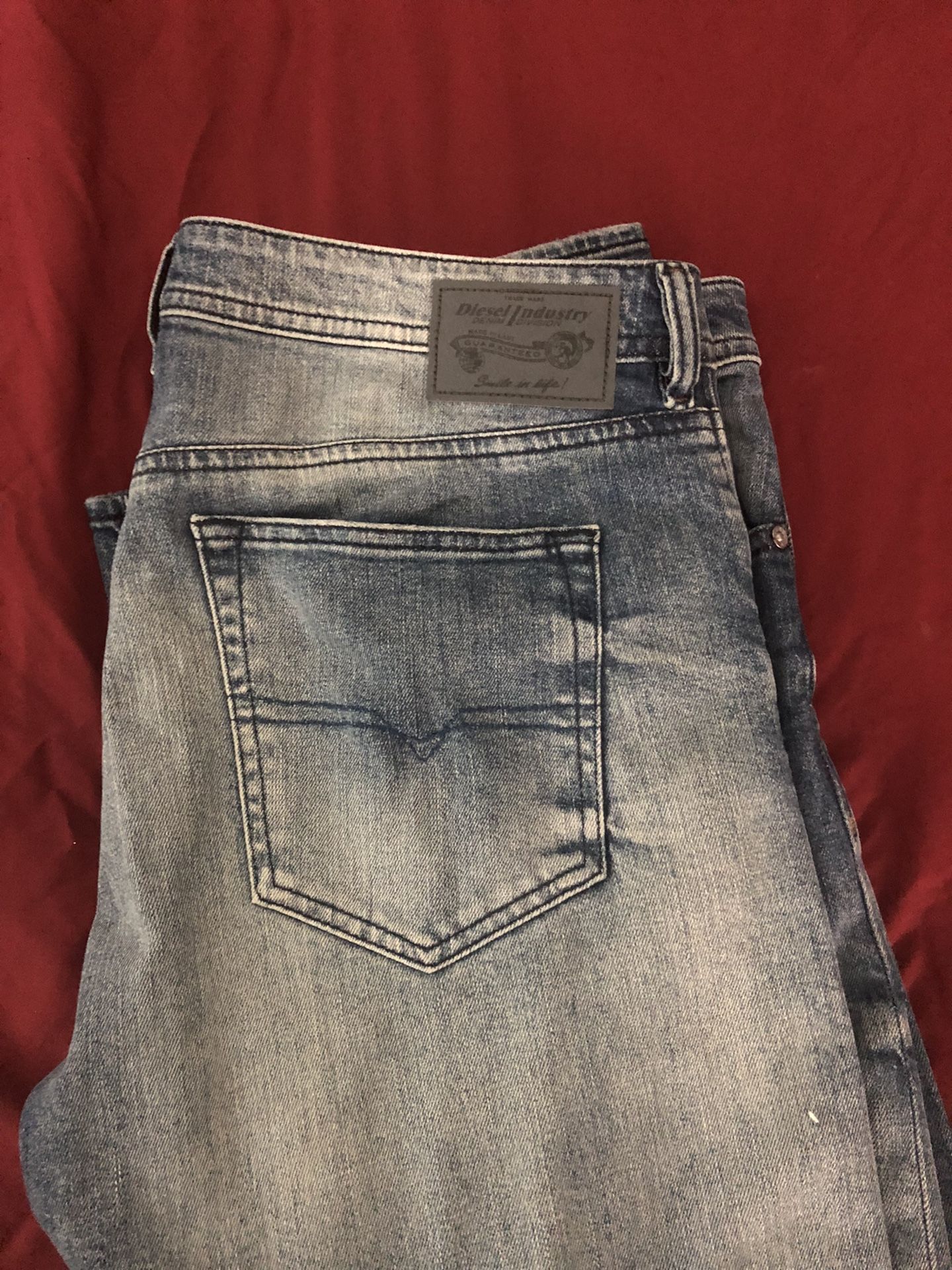 Diesel Buster Slim Mens Jeans 36x32 New