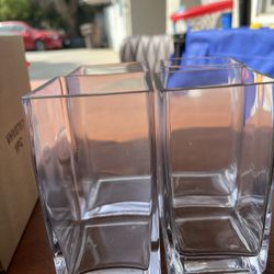 Set Of 10 Pcs Glass Vase 03x06