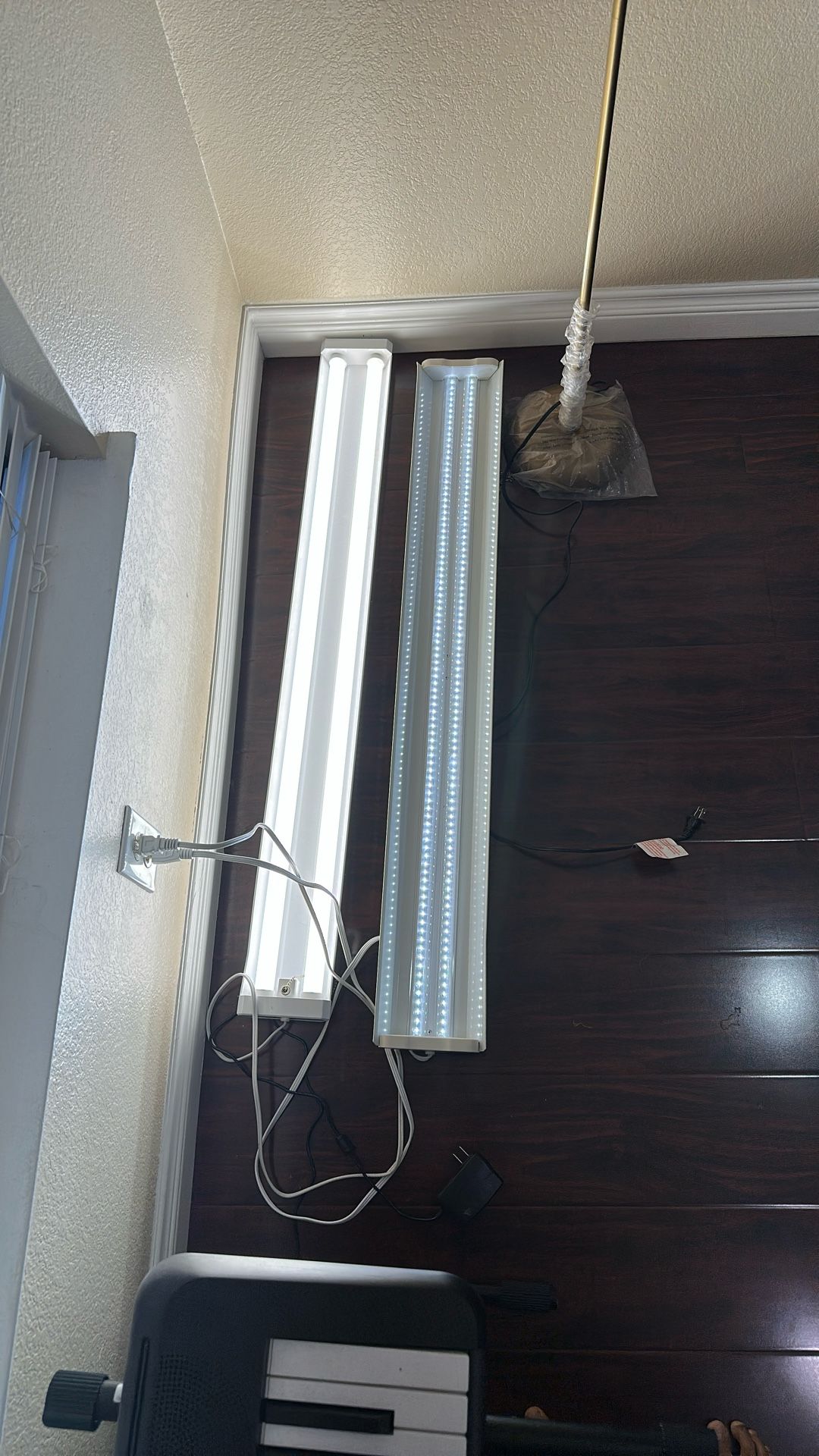 Garage light and standing Light for living room