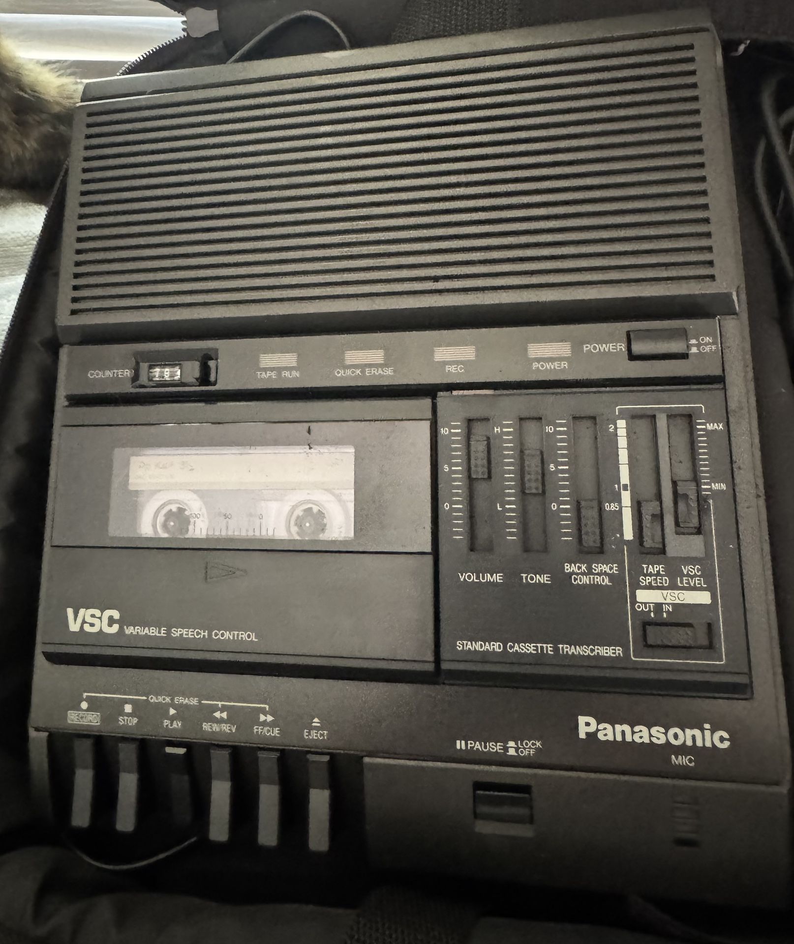 Panasonic RR 830 Transcriber
